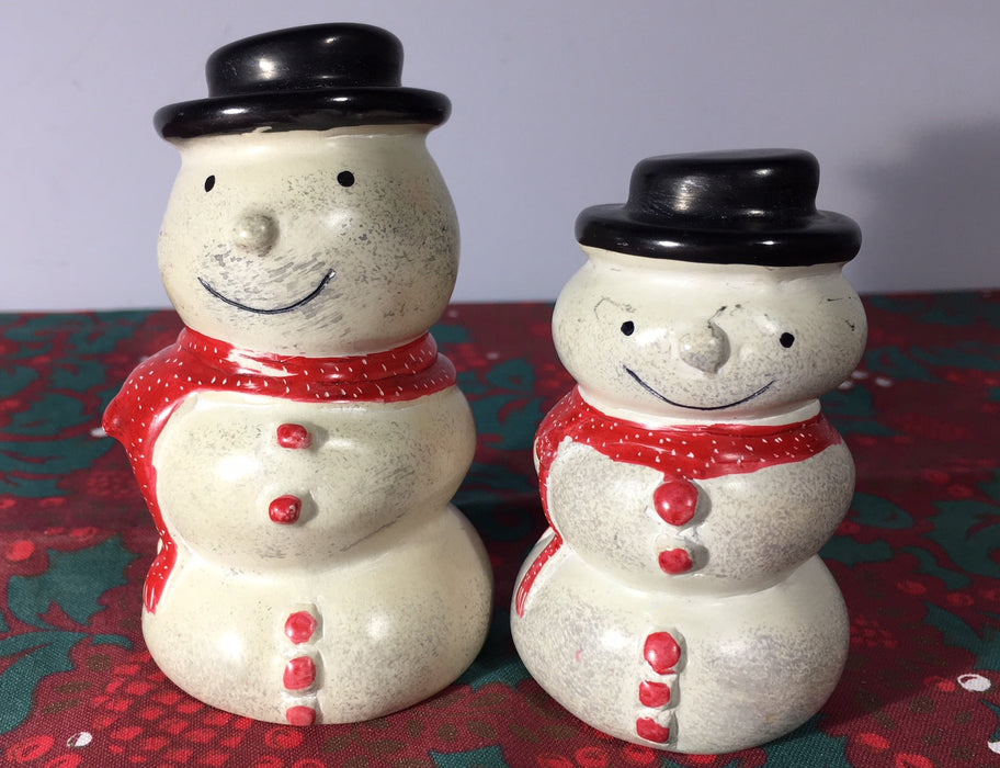 Natural Soapstone Snowman Oraments