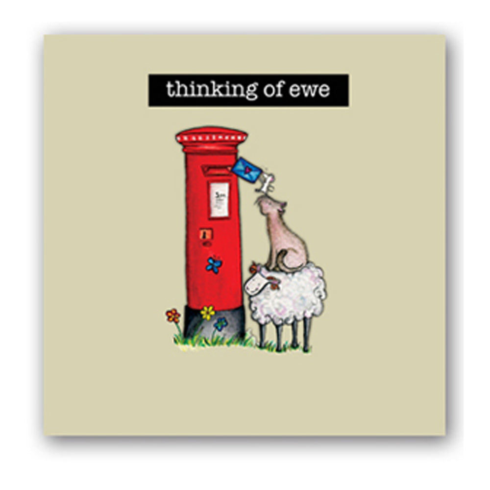Sheep Card - Thinking of Ewe
