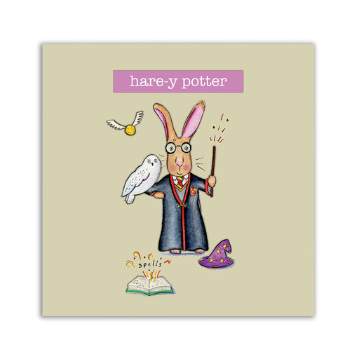 Hare Card - Hare-y potter