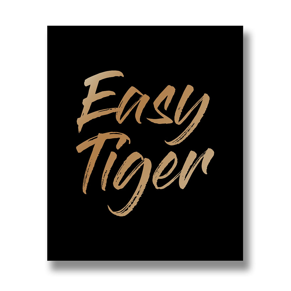 Easy Tiger Wall Plaque