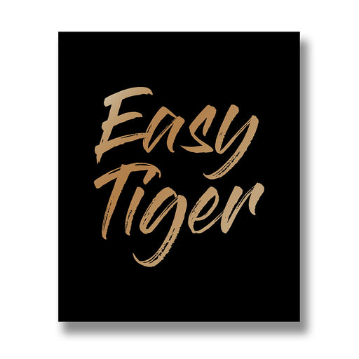 Easy Tiger Wall Plaque