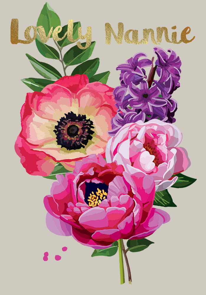 Lovely Nannie Card - Sarah Kelleher