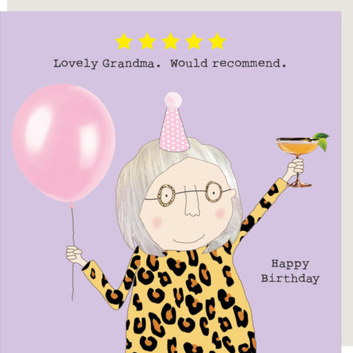 5 Star Grandma - Rosie Made A Thing Greeting Card