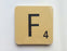 Scrabble Letters - A-Z - Alphabet Wall Plaques
