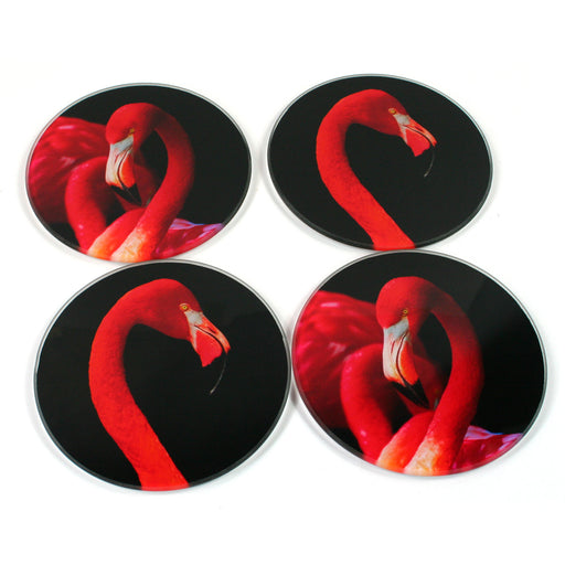 Flamingo Coasters - Set of 4