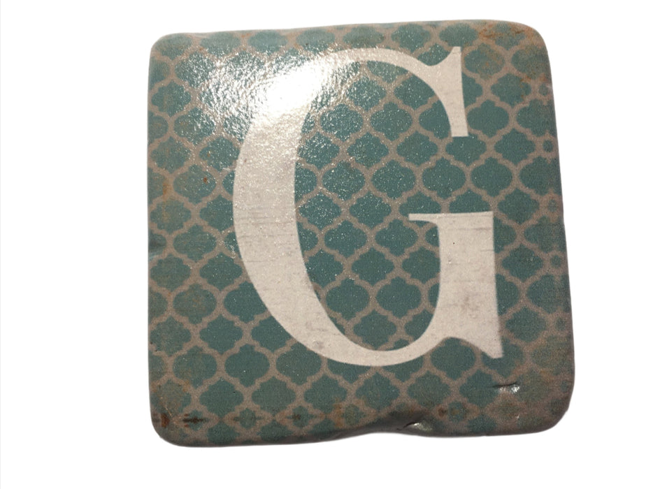 G Alphabet Coasters