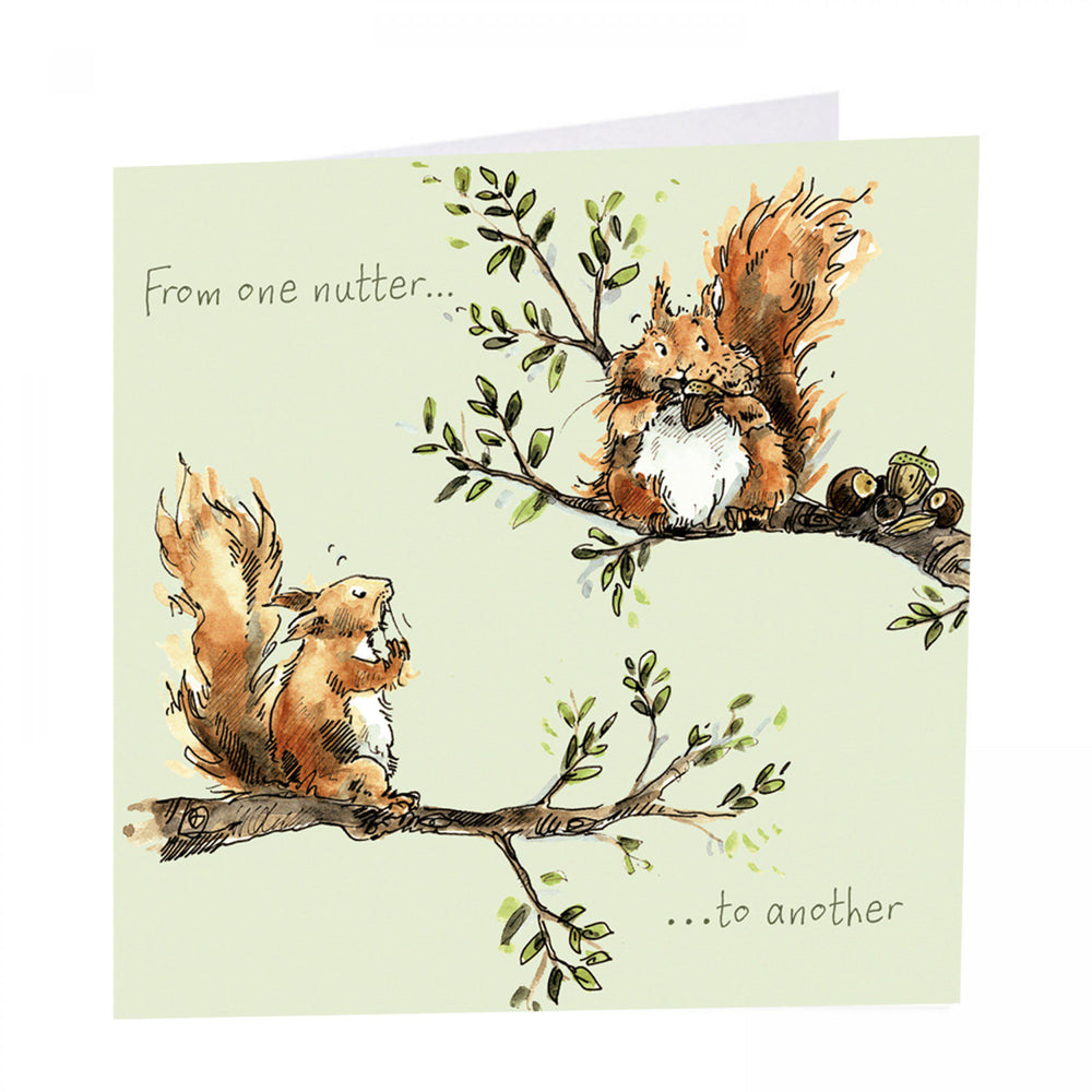 From one nutter...to another, Squirrel Card - Art Beat