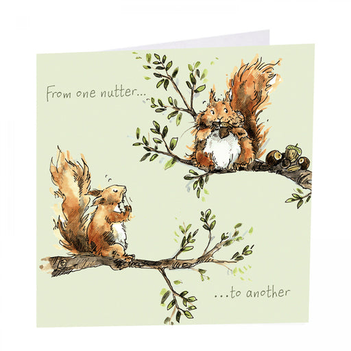 From one nutter...to another, Squirrel Card - Art Beat