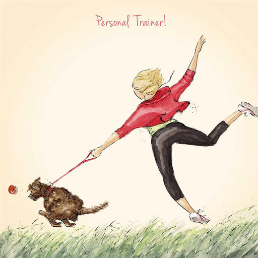 Dog card - Personal Trainer! Angie Thomas