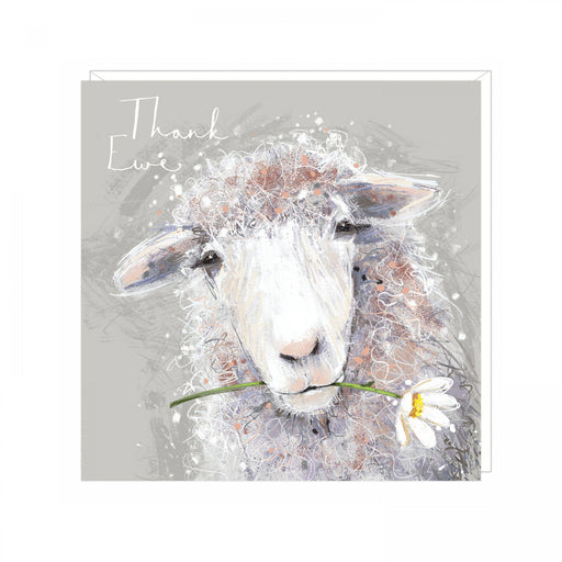 Thank You Card - Thank Ewe - Art Beat