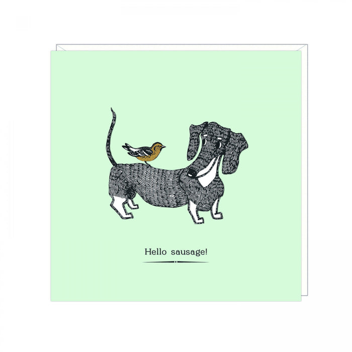 Sausage Dog Card - Hello Sausage - Art Beat - New for 22