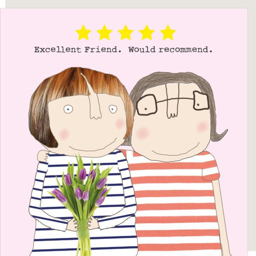 5 Star Friend - Rosie Made A Thing Greeting Card