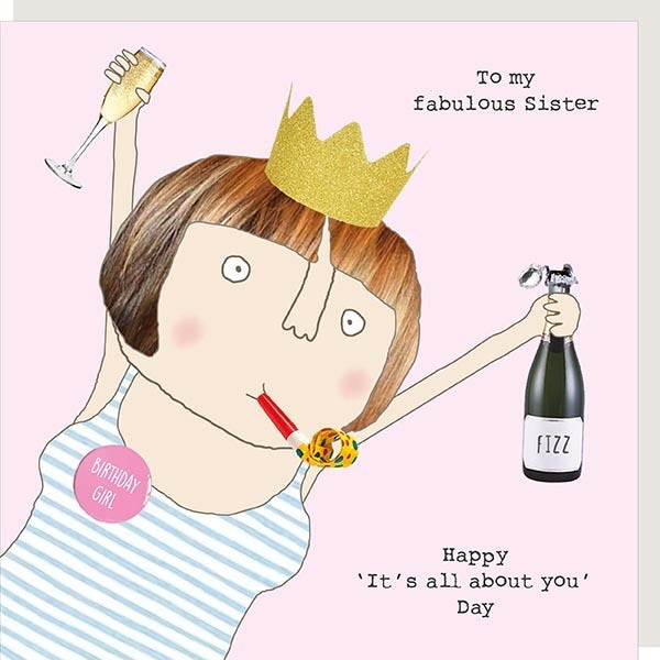 To my fabulous Sister - Rosie Made A Thing Greeting Card