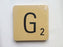 Scrabble Letters - A-Z - Alphabet Wall Plaques