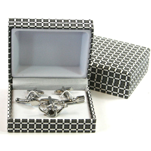 Garden Tool Cuff Links - Set of 3