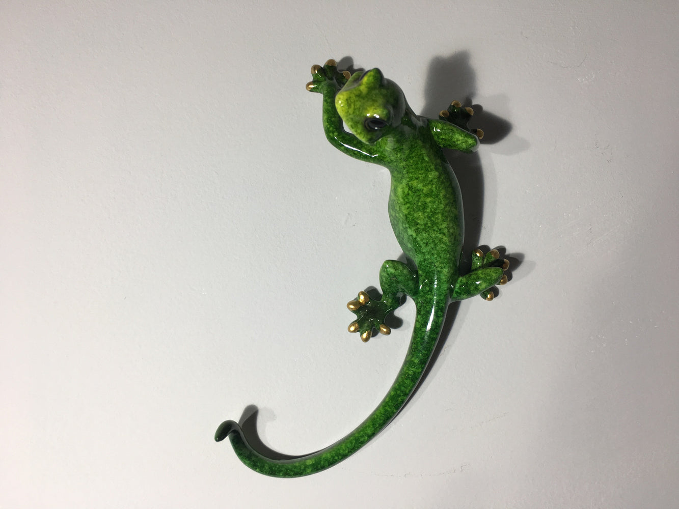Green Gecko Wall Decor - Small