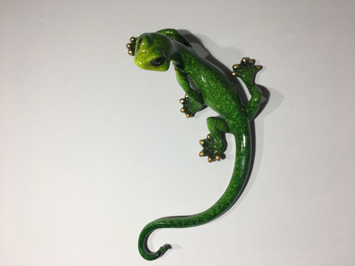 Green Gecko Wall Decor - Medium