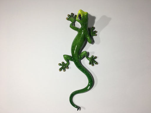 Green Gecko Wall Decor - Large