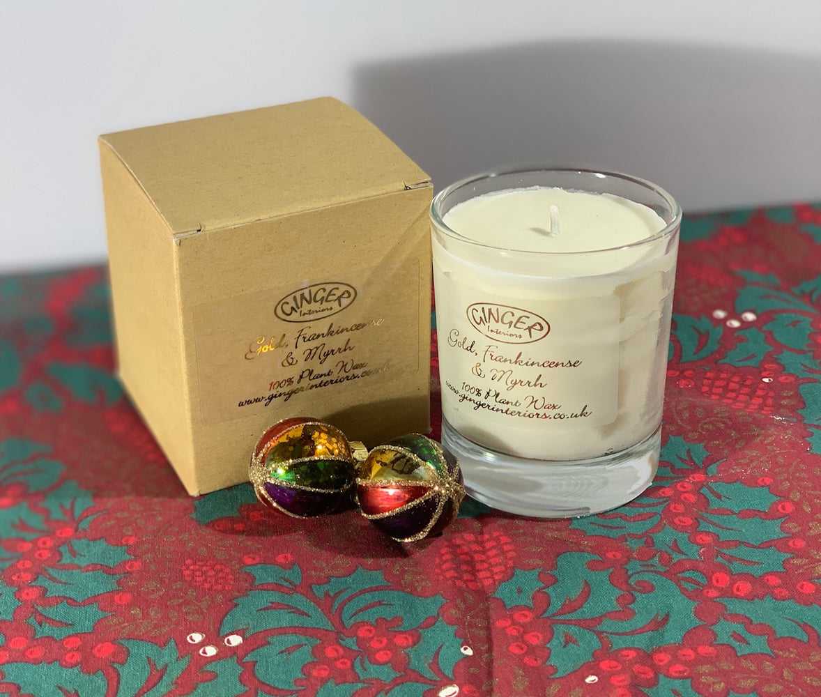 Scented Candle 20cl - Christmas - Gold Frankincense and Myrrh