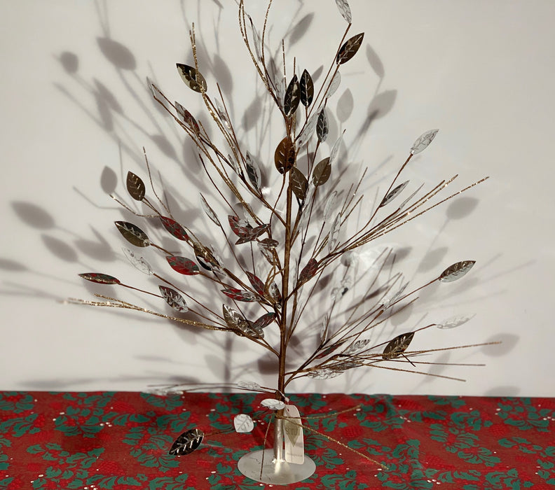 Mirror Leaf Mini Christmas Tree 53cm