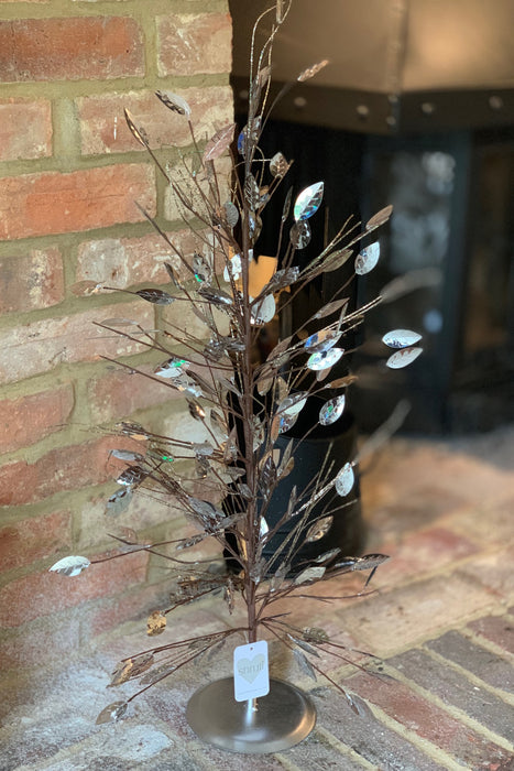 Mirror Leaf Christmas Tree 85cm