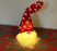 Light up Mini Christmas Gonk Spotty Hat