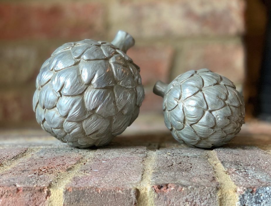 Silver Decorative Artichoke