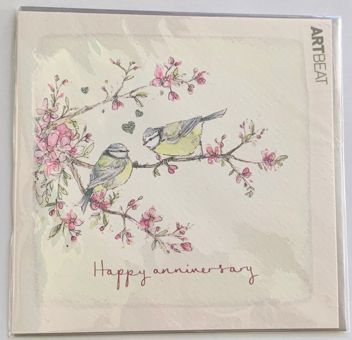 Happy Anniversary Card - Tweethearts - Art Beat