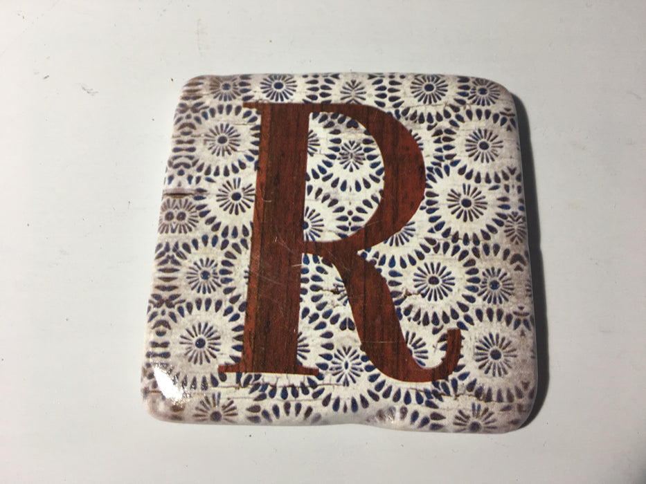 R Alphabet Coasters