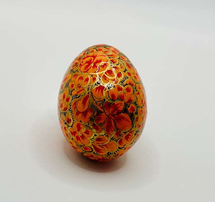Egg Decoration 8cm  - Papier-mache decorative decorations from Kashmir