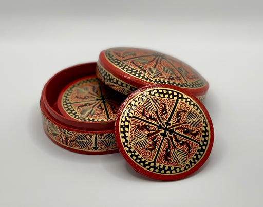 Ornate Boxed Coasters - Honest Love Our Planet