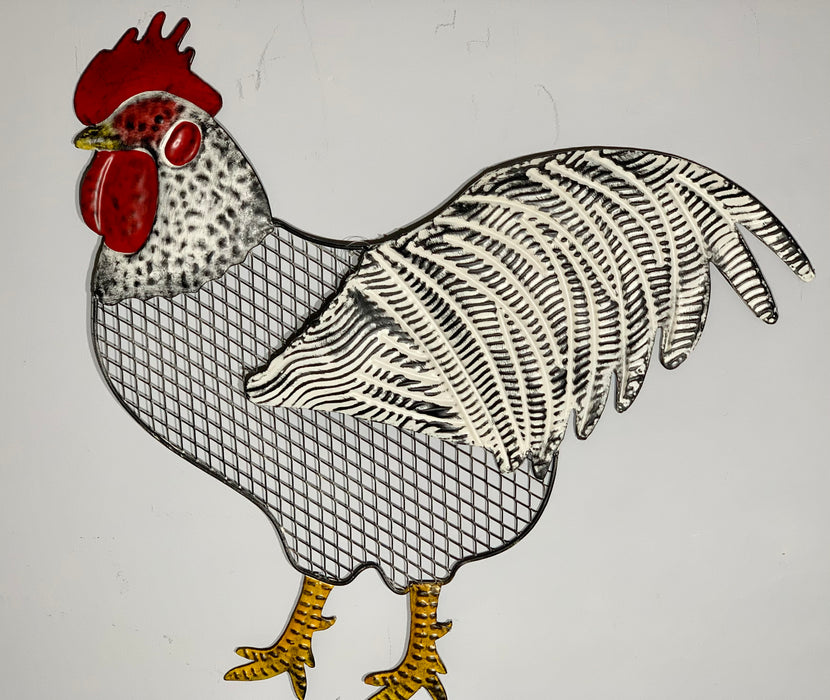 Rooster Metal Wall Art