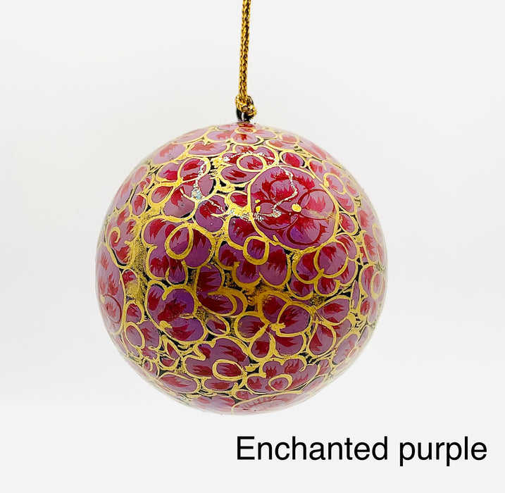 Decorative Handmade Baubles - Honest Love Our Planet