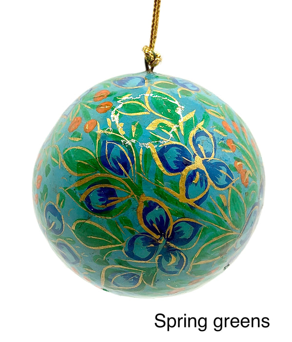 Decorative Handmade Baubles - Honest Love Our Planet