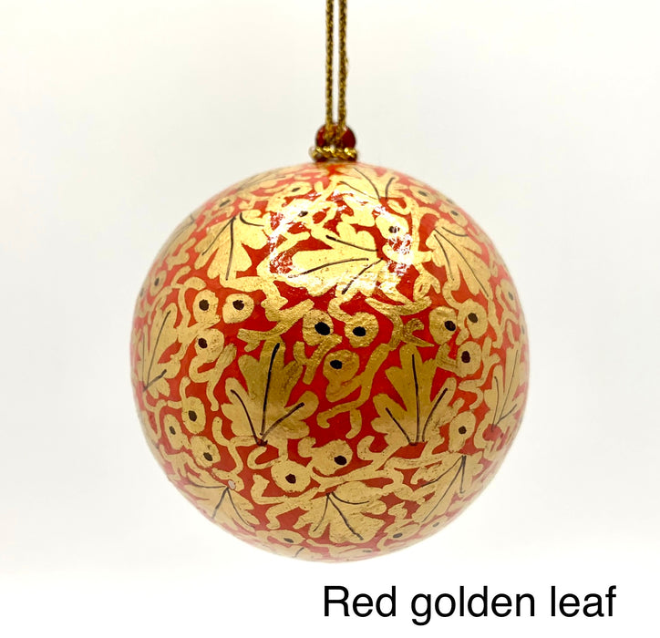 Decorative Handmade Baubles - Honest Love Our Planet