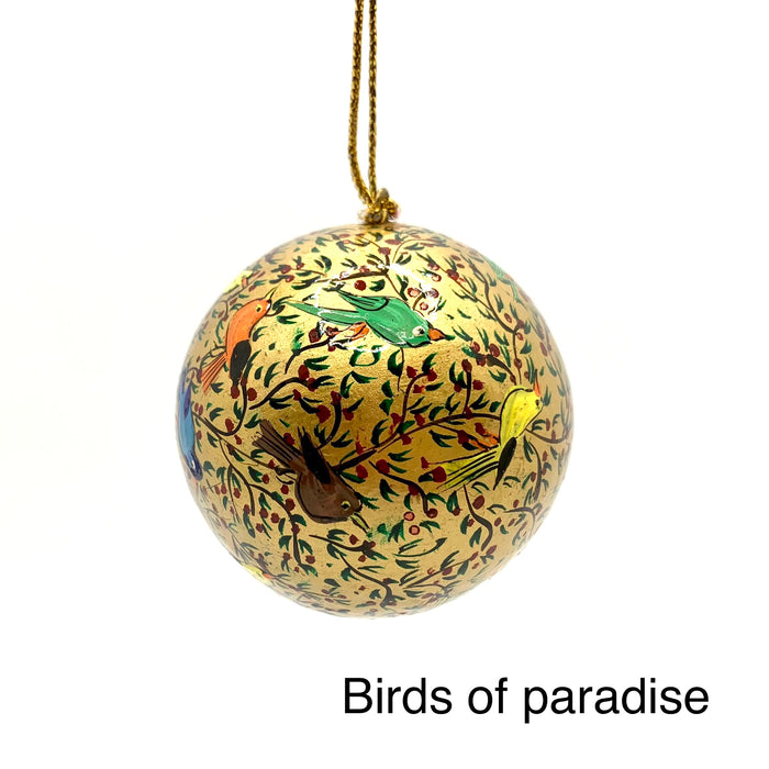 Decorative Handmade Baubles - Honest Love Our Planet