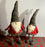 Dancing Festive Gonk - Standing Wobbly Christmas Gnome- 2 Sizes