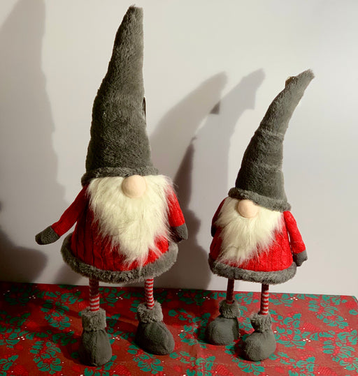 Dancing Festive Gonk - Standing Wobbly Christmas Gnome- 2 Sizes