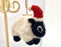Hanging Felt Christmas Tree Decoration - Sheep - Felt So Good