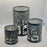 Forest Stag Lanterns Silver Grey Candle Holders - 3 Sizes