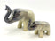 Brushed Silver Elephant Trunk Up 6cm - AluminArk Collection