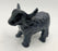 Highland Cow Figure Brushed Black - AluminArk Collection - 3 Sizes