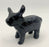 Highland Cow Figure Brushed Black - AluminArk Collection - 3 Sizes