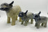 Highland Cow Figure Brushed Silver - AluminArk Collection - 3 Sizes