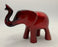 Brushed Red Elephant Trunk Up - AluminArk Collection - 4 Sizes