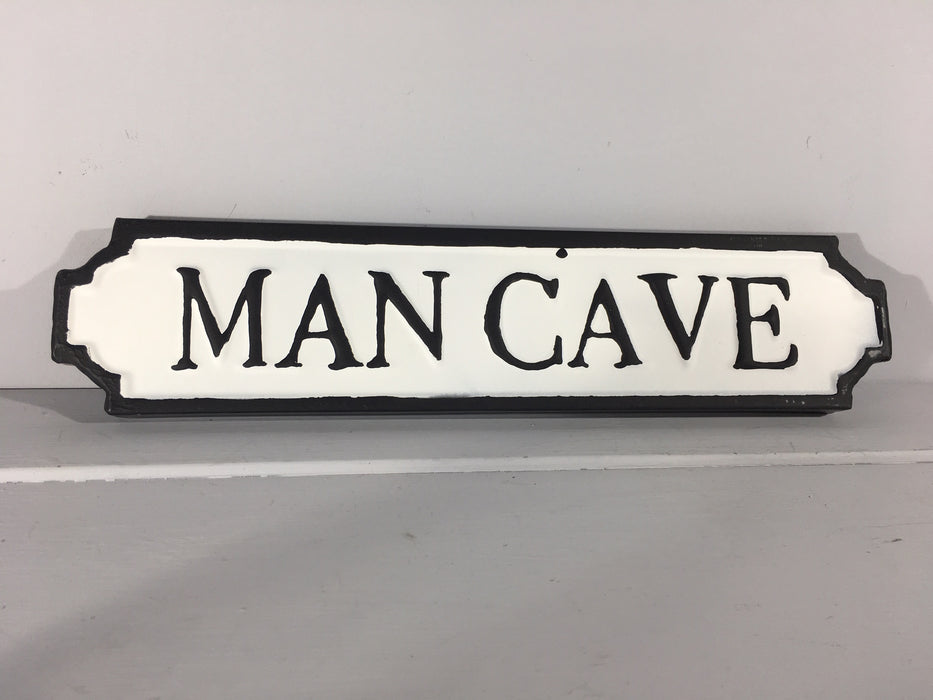 Man Cave - Metal Road Sign