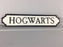 Hogwarts - Metal Road Sign