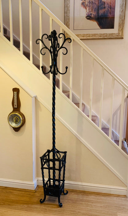 Wrought Iron Coat Stand