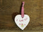 Ceramic Hanging Heart - I Love You