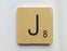 Scrabble Letters - A-Z - Alphabet Wall Plaques